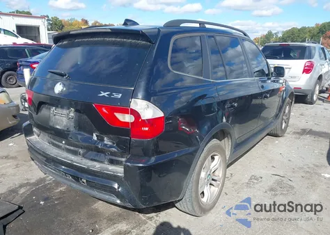 2006 BMW X3 3.0I из США, поврежденный, VIN WBXPA93486WG84256